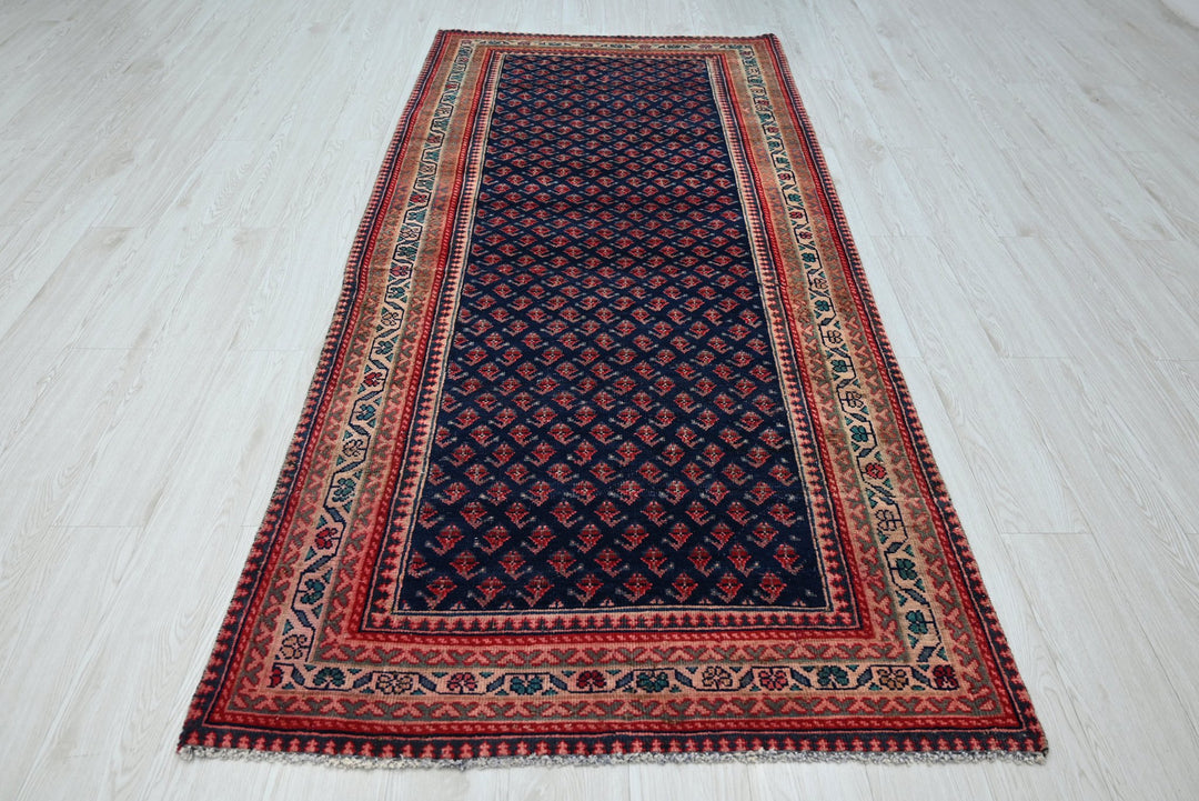blue Medium rug 3' 8" x 8' 4"