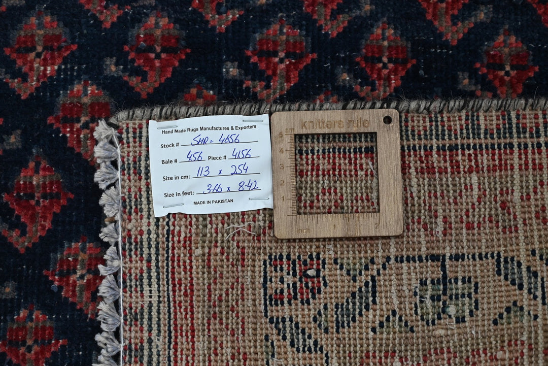 blue Medium rug 3' 8" x 8' 4"