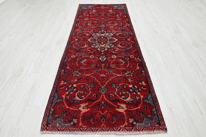 red Runner rug 3' 1" x 9' 6"