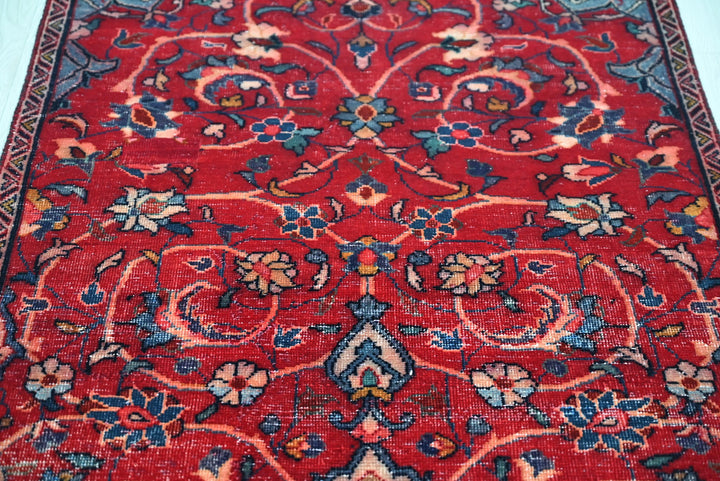 red Runner rug 3' 1" x 9' 6"
