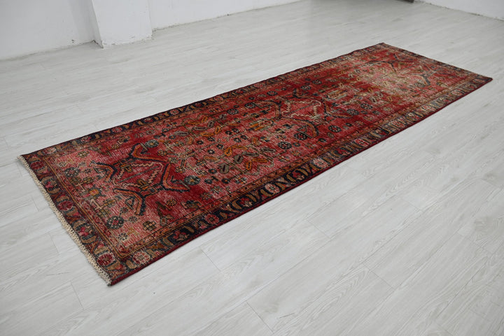 red Runner rug 3' 6" x 10' 2"