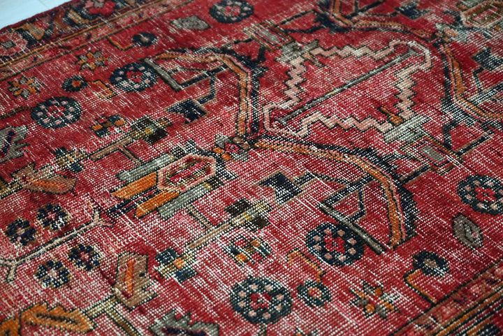 red Runner rug 3' 6" x 10' 2"