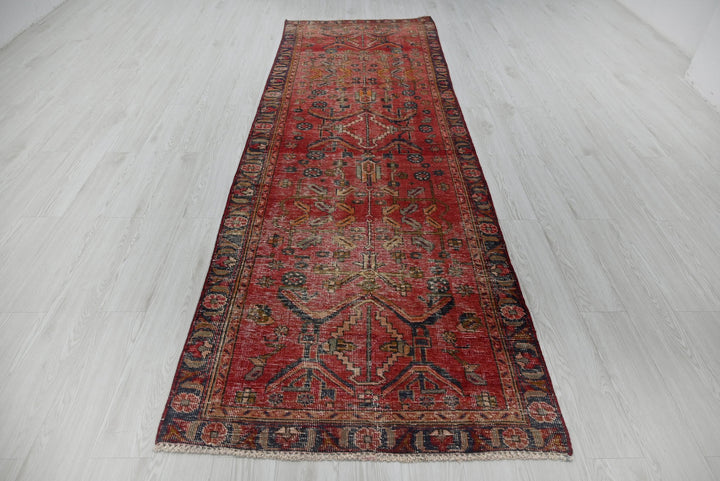 red Runner rug 3' 6" x 10' 2"