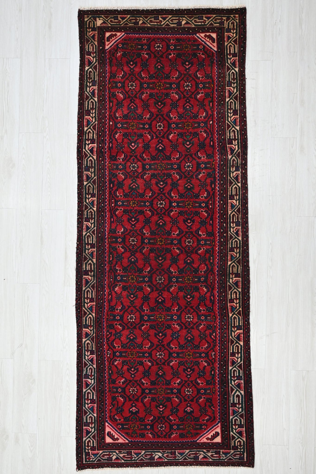 red Runner rug 3' 4" x 9' 0"