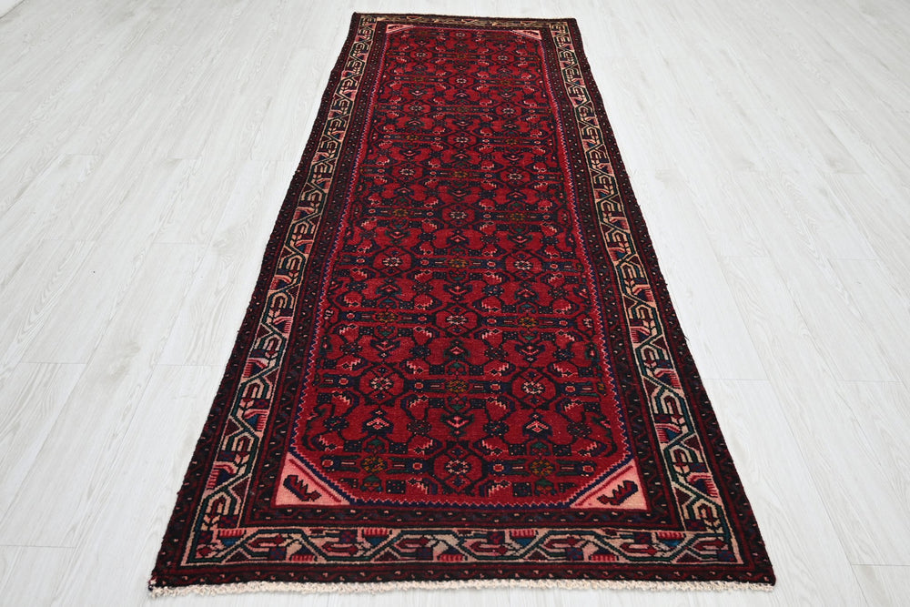 red Runner rug 3' 4" x 9' 0"