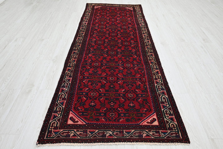 red Runner rug 3' 4" x 9' 0"