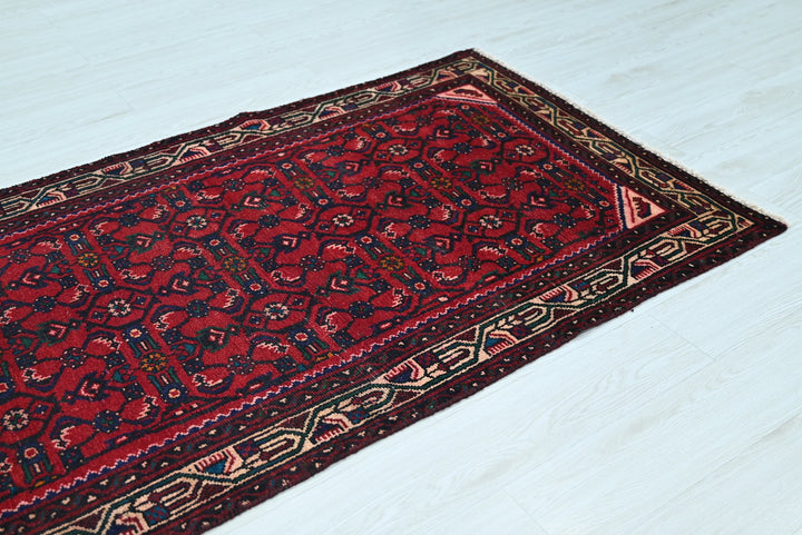red Runner rug 3' 4" x 9' 0"