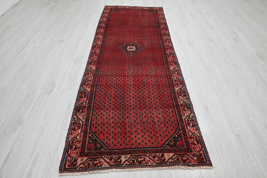 red Runner rug 3' 1" x 9' 2"