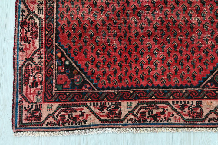 red Runner rug 3' 1" x 9' 2"