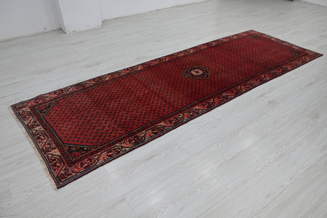 red Runner rug 3' 1" x 9' 2"