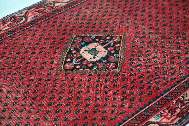 red Runner rug 3' 1" x 9' 2"