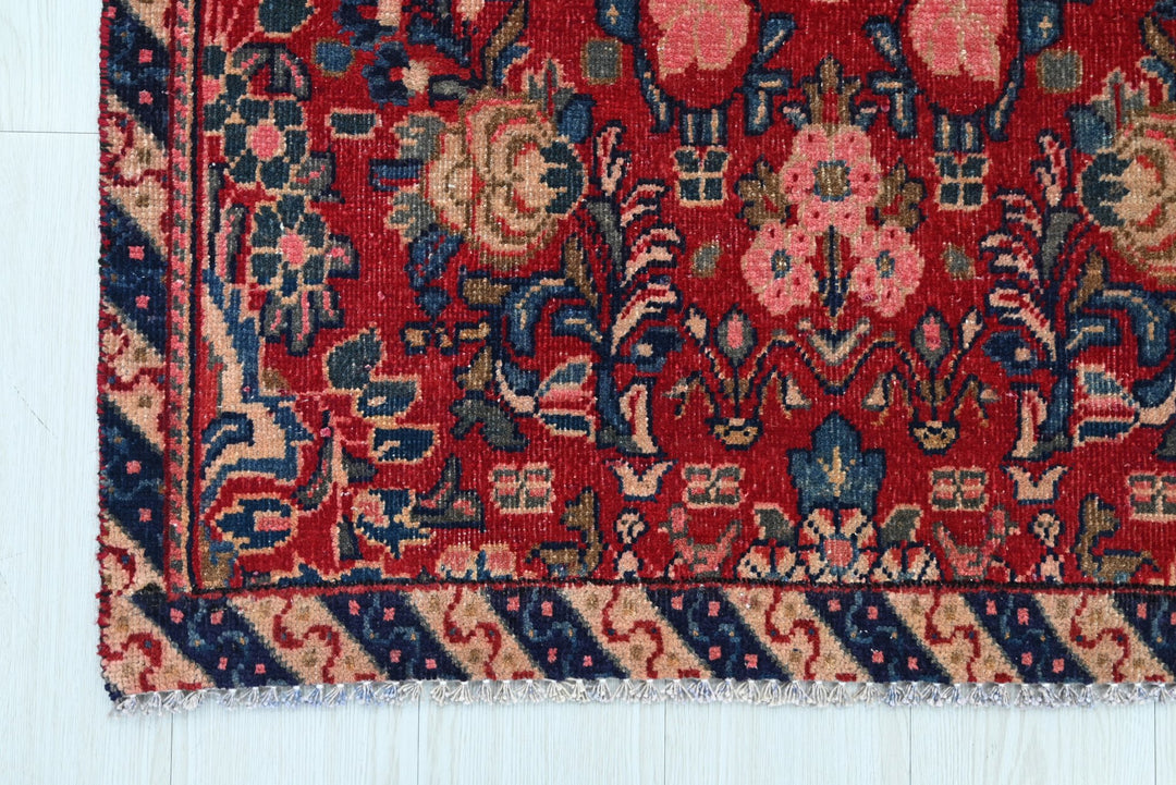 red Runner rug 3' 1" x 9' 0"
