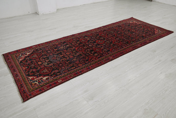black Runner rug 3' 5" x 9' 7"