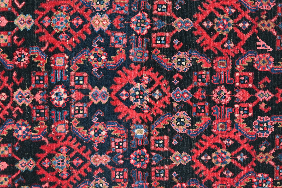 black Runner rug 3' 5" x 9' 7"