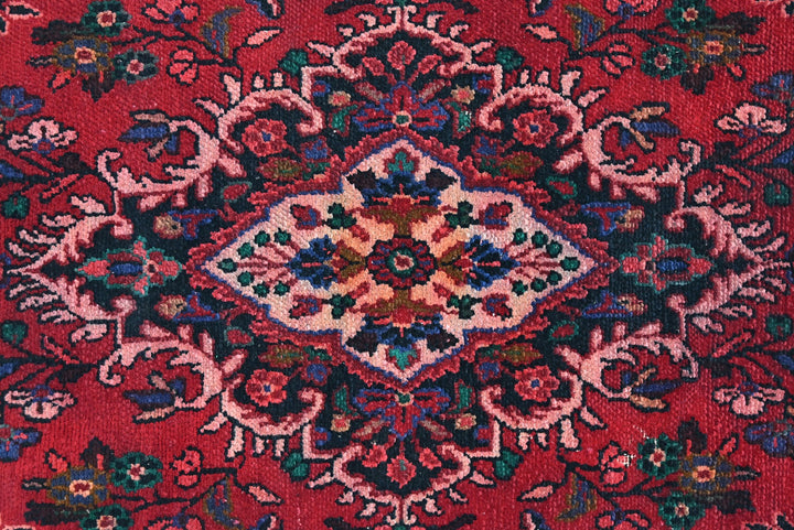 red Runner rug 3' 4" x 9' 11"