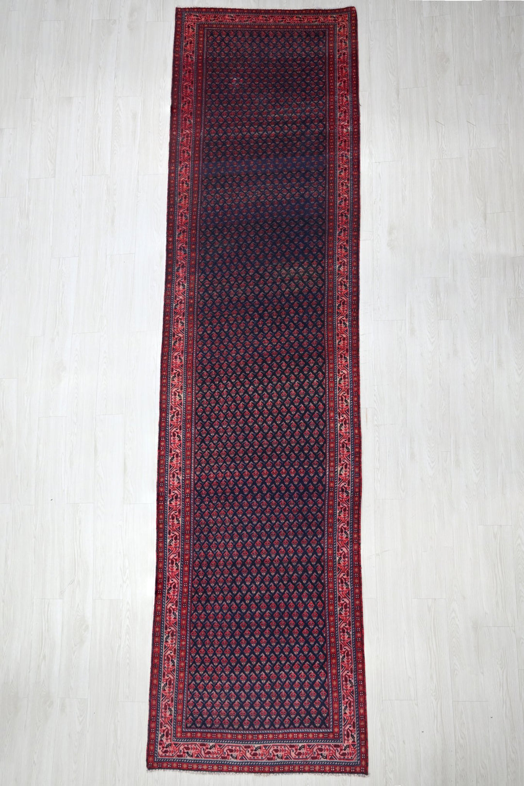 blue Runner rug 3' 2" x 13' 3"