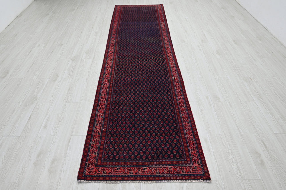 blue Runner rug 3' 2" x 13' 3"
