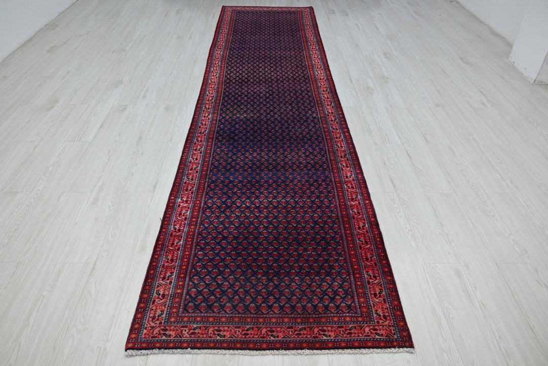 blue Runner rug 3' 2" x 13' 3"