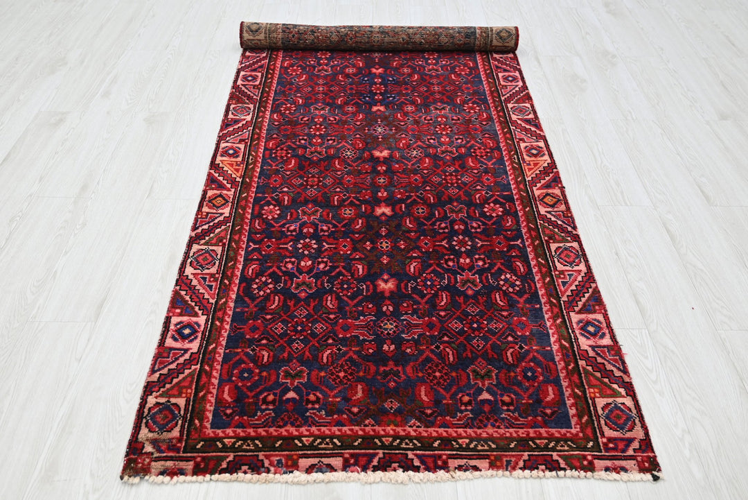 blue Runner rug 3' 3" x 9' 1"