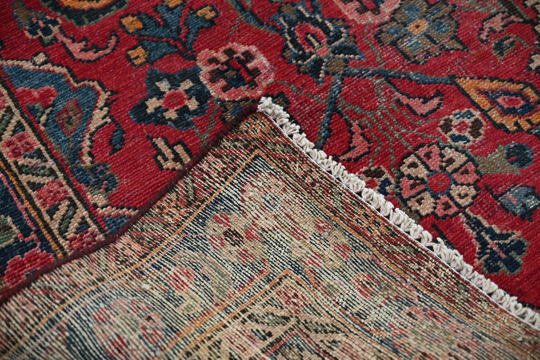 red Runner rug 3' 3" x 11' 10"