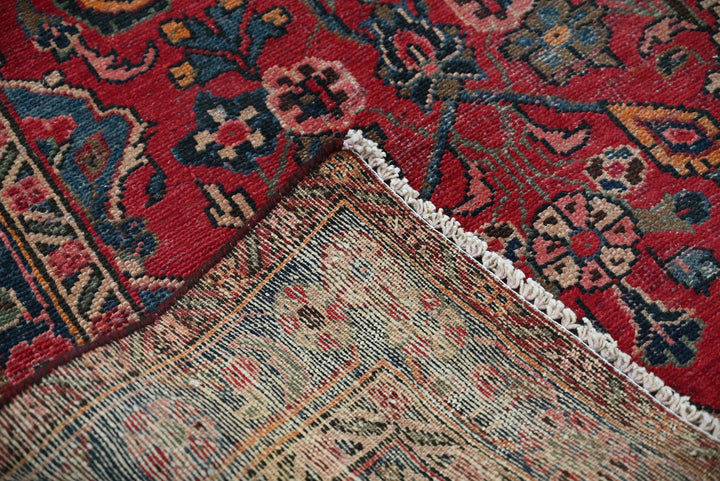 red Runner rug 3' 3" x 11' 10"