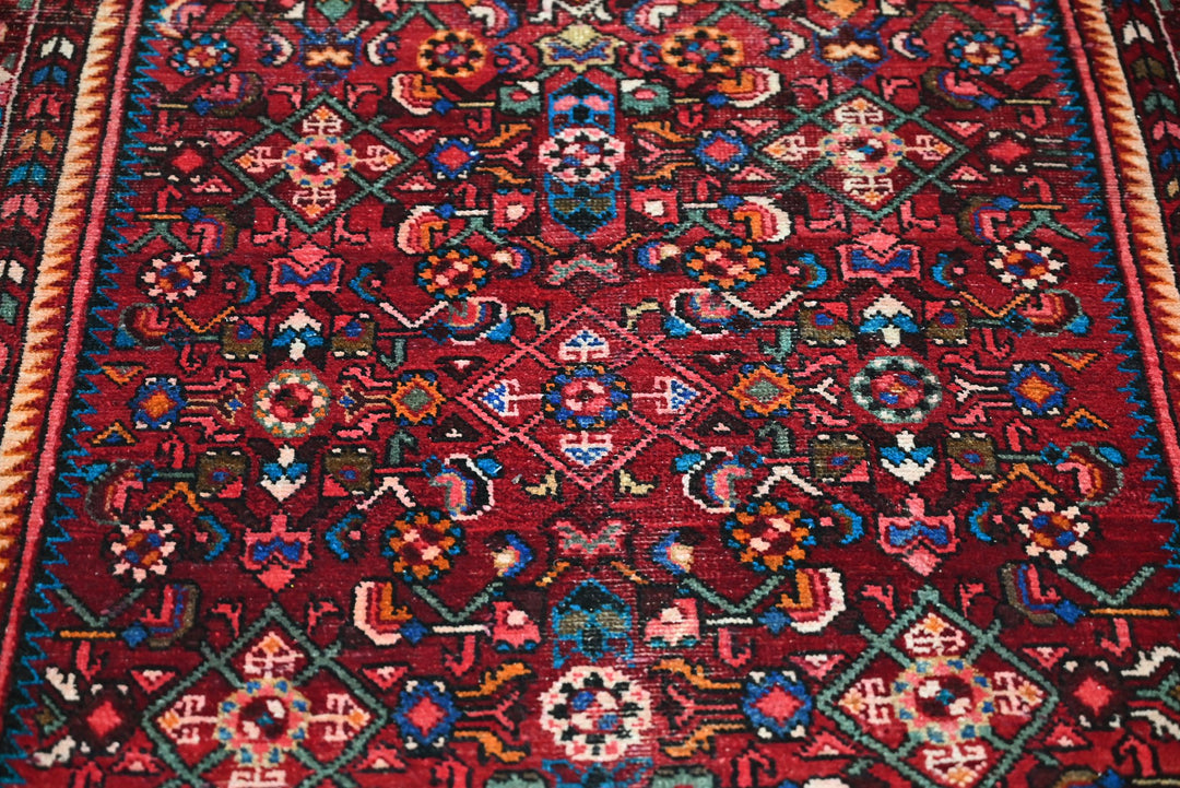red Runner rug 3' 3" x 11' 9"