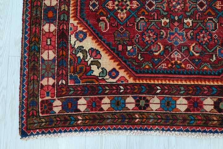 red Runner rug 3' 3" x 11' 9"