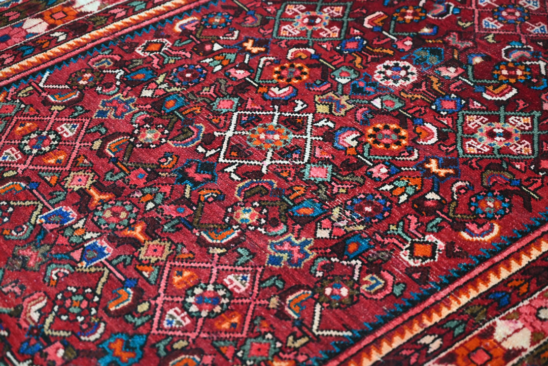 red Runner rug 3' 3" x 11' 9"