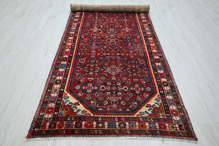 red Runner rug 3' 3" x 11' 9"