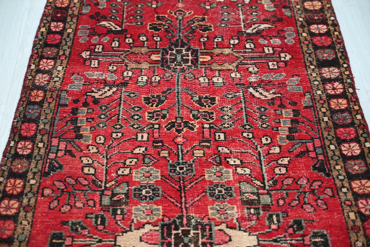 red Runner rug 2' 9" x 9' 6"