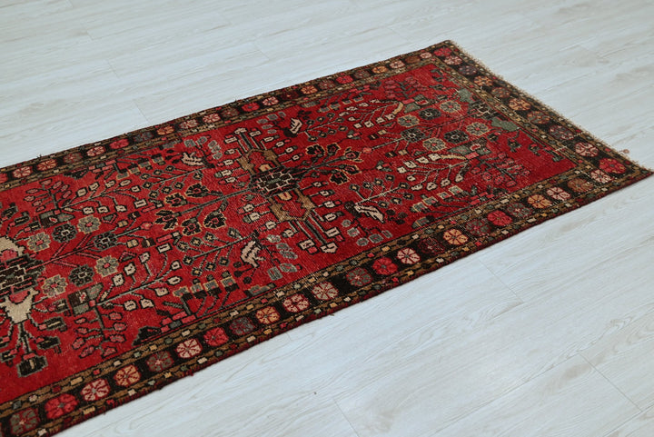 red Runner rug 2' 9" x 9' 6"