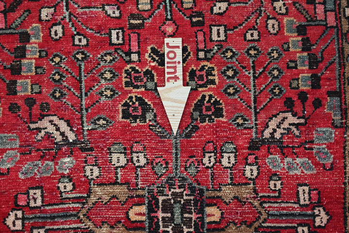 red Runner rug 2' 9" x 9' 6"