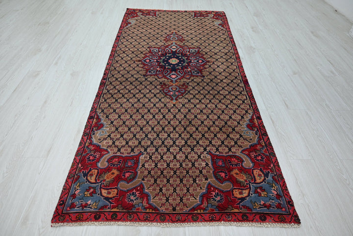 brown Medium rug 3' 9" x 8' 10"
