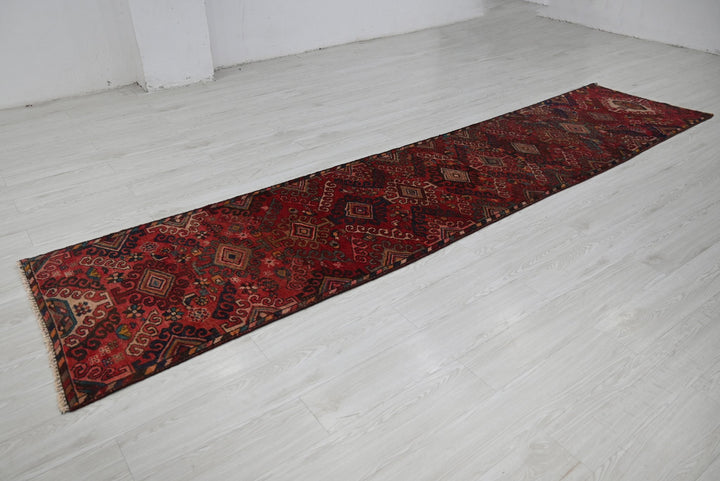 red Runner rug 2' 7" x 12' 0"