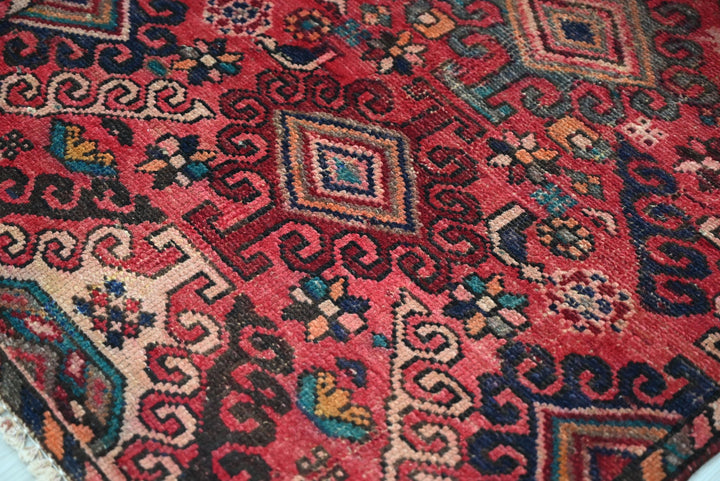 red Runner rug 2' 7" x 12' 0"