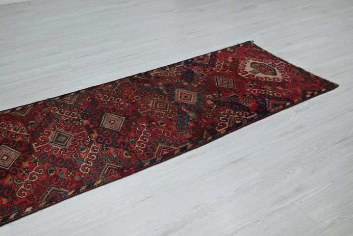 red Runner rug 2' 7" x 12' 0"