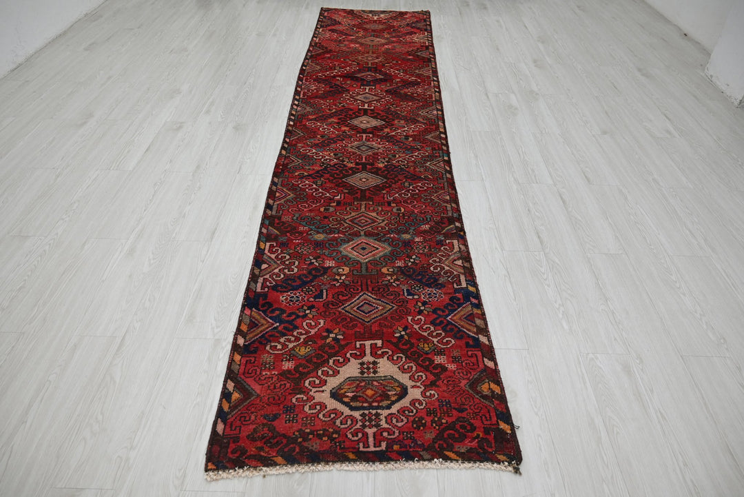 red Runner rug 2' 7" x 12' 0"