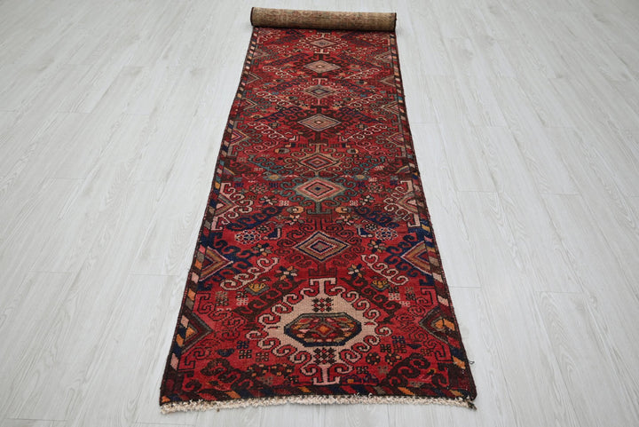 red Runner rug 2' 7" x 12' 0"