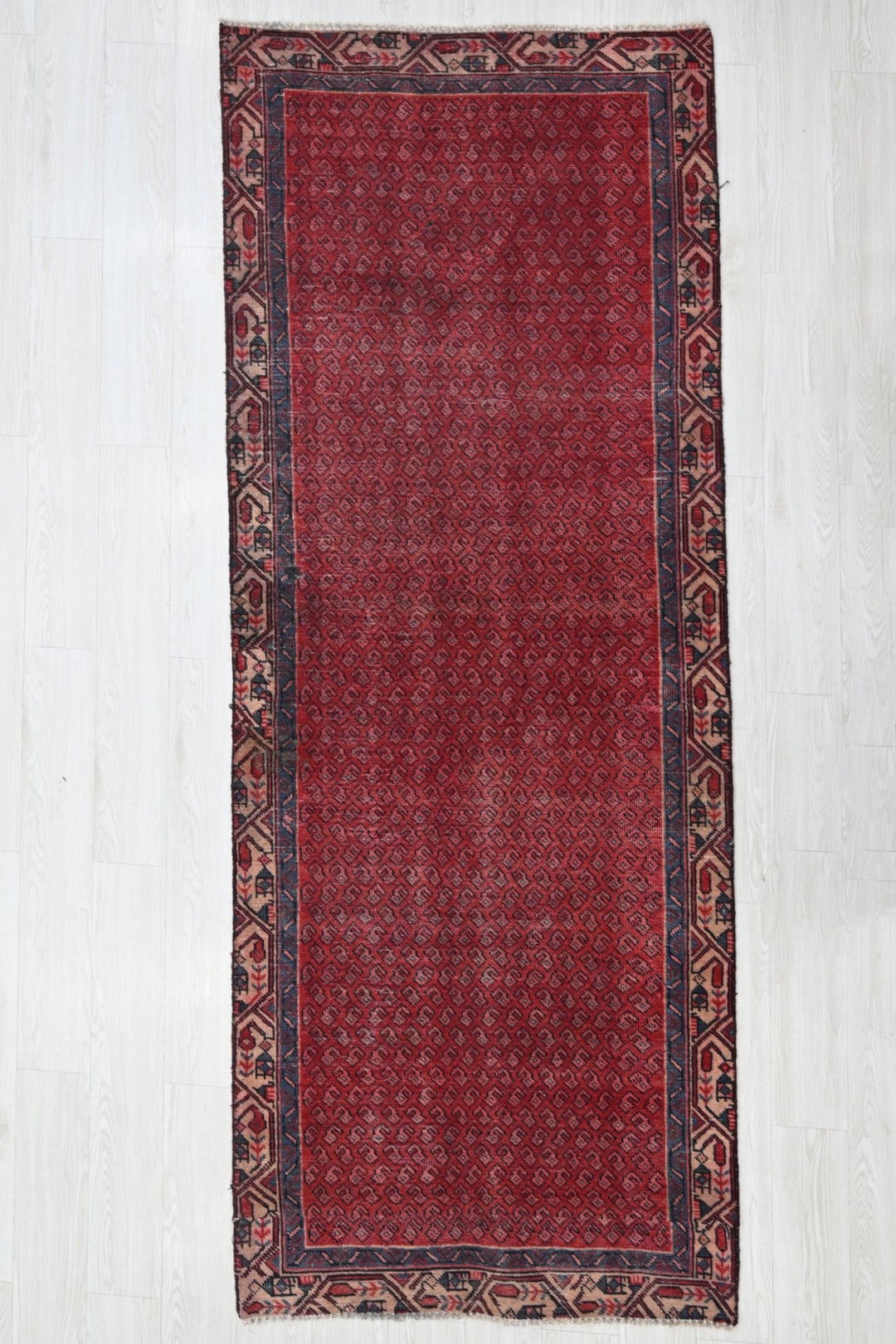 red Runner rug 3' 4" x 9' 0"