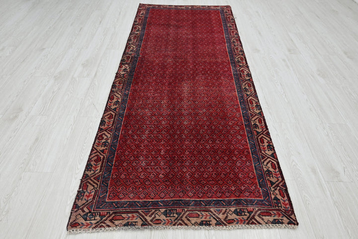 red Runner rug 3' 4" x 9' 0"