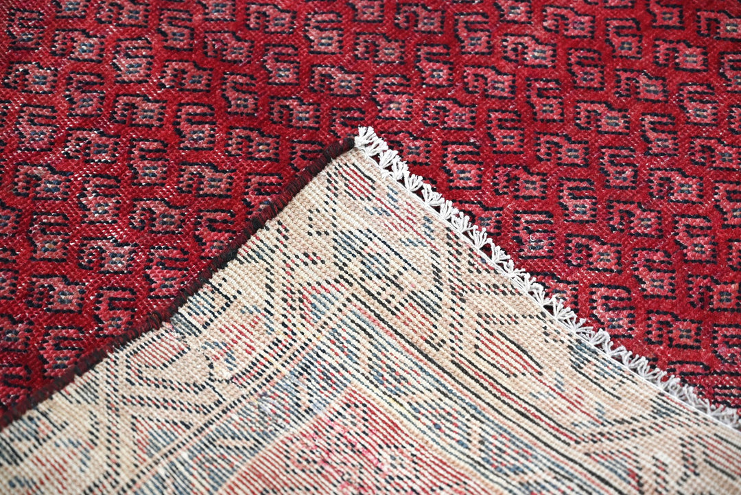 red Runner rug 3' 4" x 9' 0"
