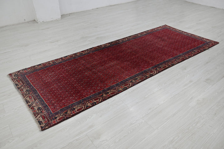 red Runner rug 3' 4" x 9' 0"