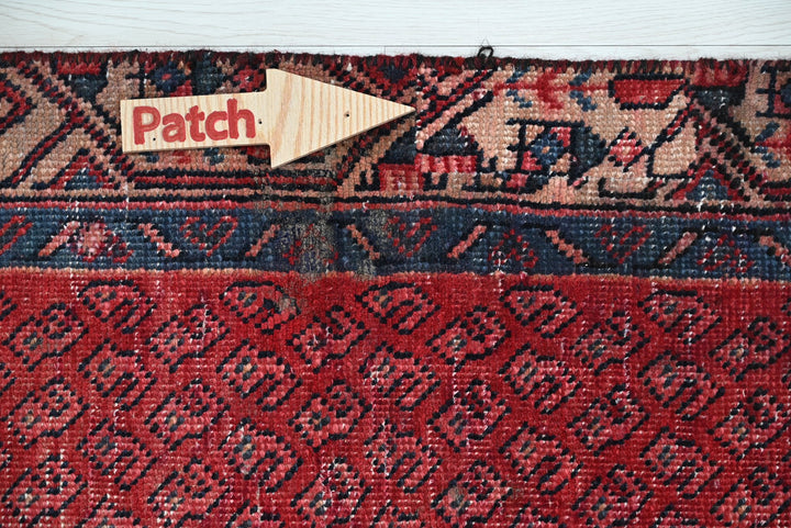 red Runner rug 3' 4" x 9' 0"