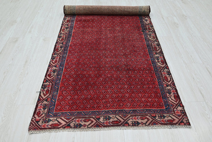 red Runner rug 3' 4" x 9' 0"