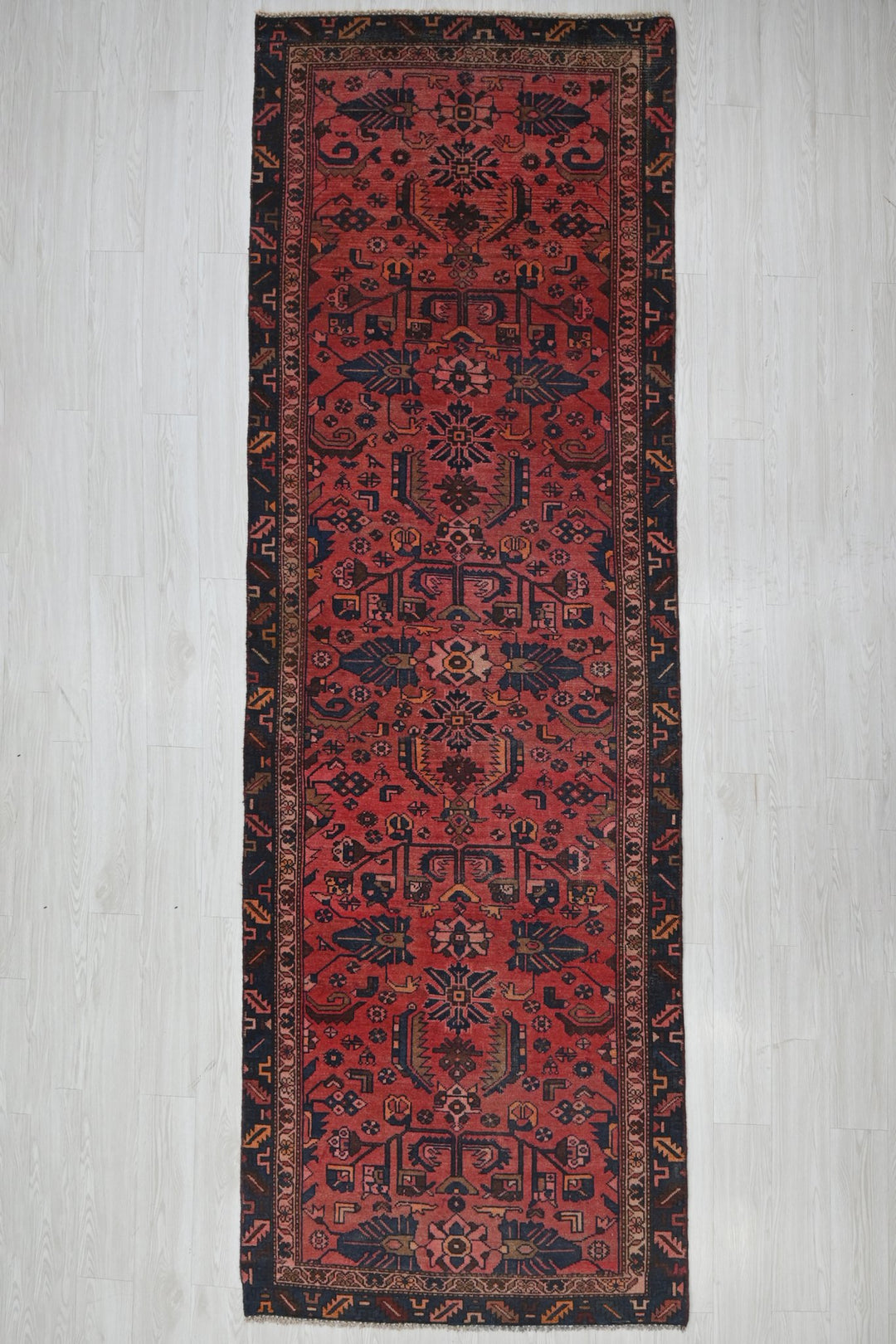 red Runner rug 3' 8" x 11' 3"