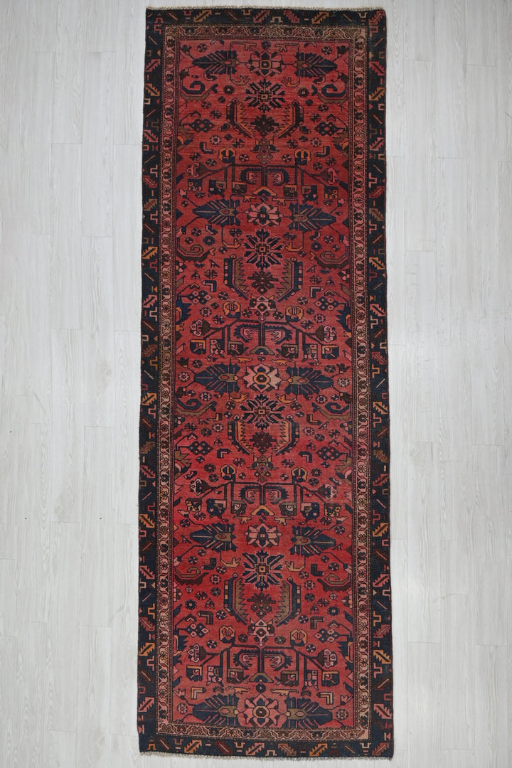 red Runner rug 3' 8" x 11' 3"