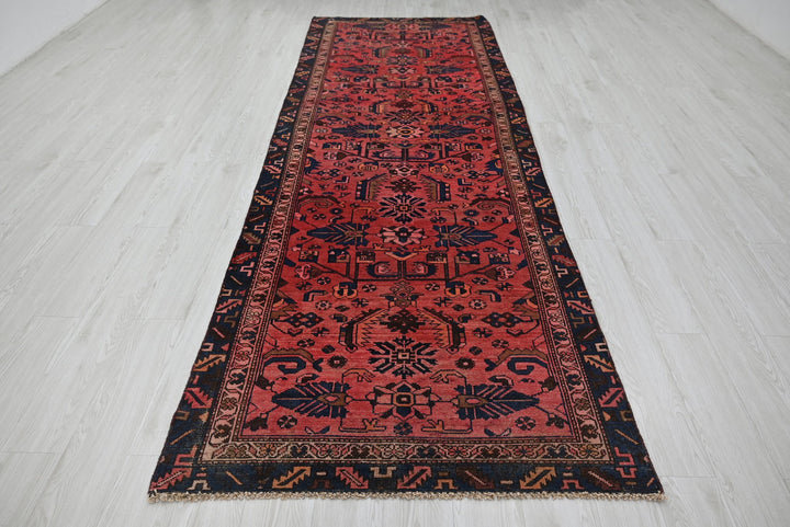 red Runner rug 3' 8" x 11' 3"