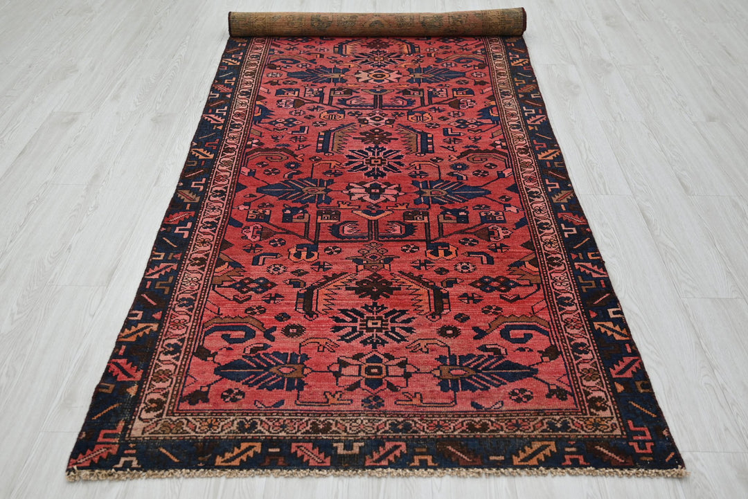 red Runner rug 3' 8" x 11' 3"