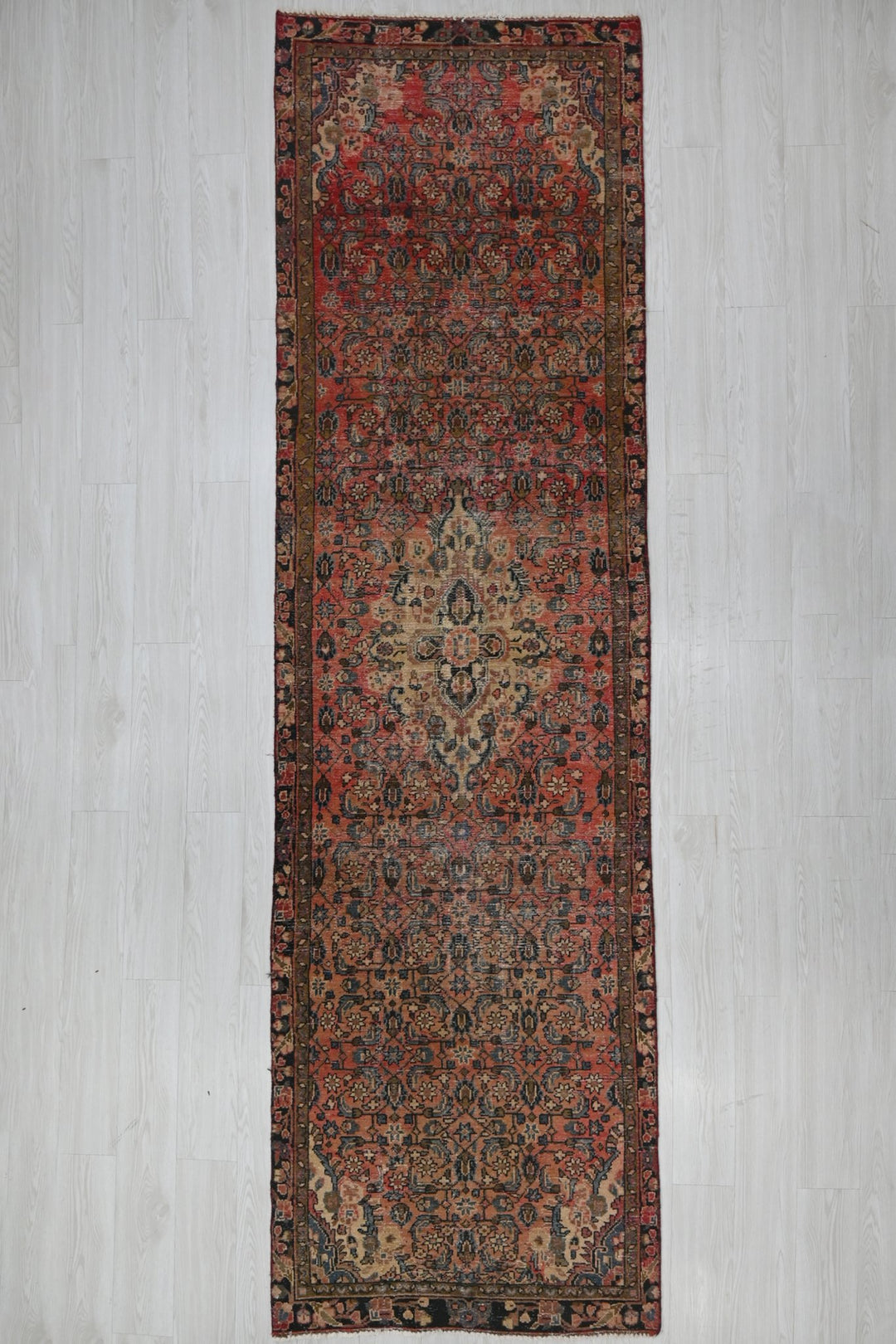 red Runner rug 3' 1" x 11' 5"