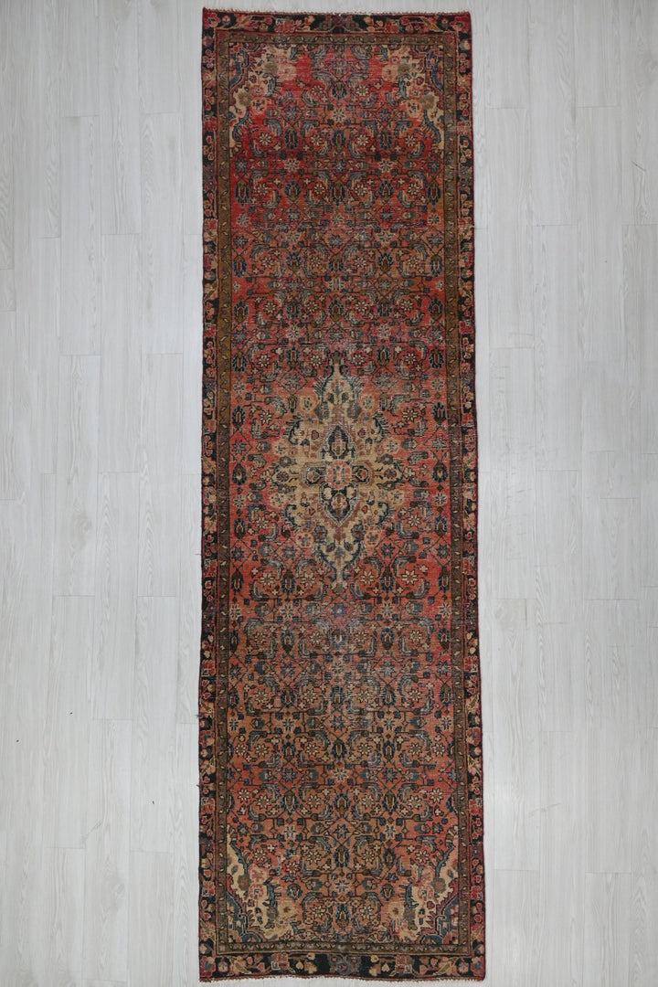red Runner rug 3' 1" x 11' 5"